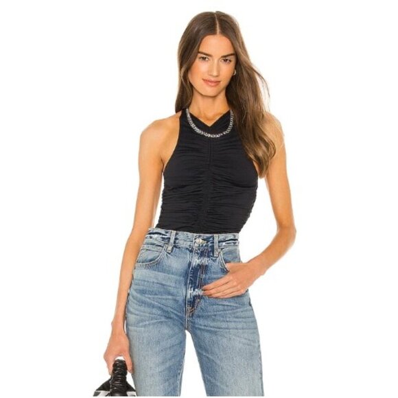 NWT A.L.C. Adley halter top Size S - Picture 2 of 4